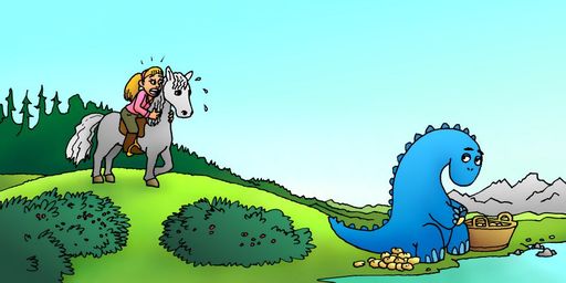Cover der Hörgeschichte S'Silberpony und de Dino