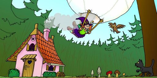 Cover der Hörgeschichte De Trix ihre Usflug (Häxemeitli 3. Teil)