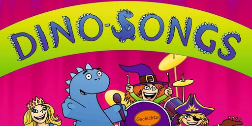 Cover der Hörgeschichte Dino-Songs